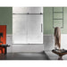 ANZZI Don Series White "60 x 32" Alcove Rectangular Bathtub with Built-In Flange and Frameless Matte Black Sliding Door