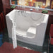MediTub Wheel Chair Accessible 30 x 60 Left Drain White Soaking Wheelchair Accessible Bathtub 3060WCALWS