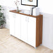 Casa Mare LEXUS 71″ Modern Home & Office Furniture Desk Brown & White