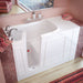 MediTub Walk-In 30 x 53 Left Drain White Soaking Walk-In Bathtub 3053LWS