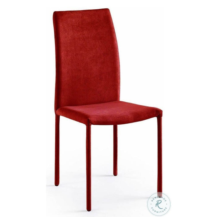 Bellini Modern Living Luca Dining Chair Red Luca RD