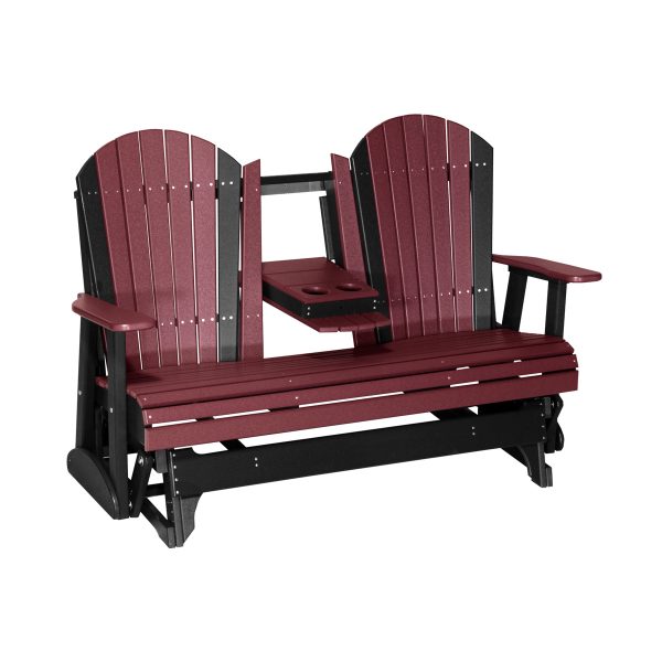 LuxCraft 5' Adirondack Glider Chair