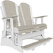 LuxCraft 4' Adirondack Balcony Glider Chair