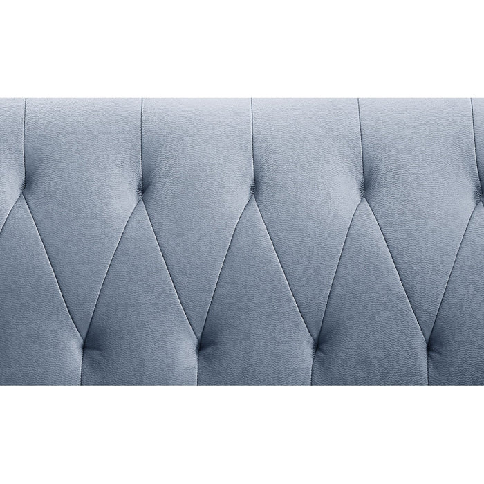 Acme Furniture Bayram Sofa in Light Gray Velvet LV00207