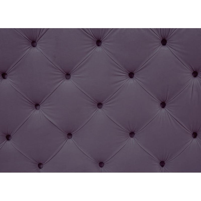 Acme Furniture Qokmis Sectional Sofa W/6 Pillows in Purple Velvet LV00389