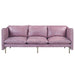 Acme Furniture Metis Sofa in Wisteria Top Grain Leather LV01018