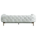 Acme Furniture Ragle Sofa in Vintage White Top Grain Leather LV01021