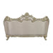 Acme Furniture Danae Sofa W/7 Pillows in Fabric, Champagne & Gold Finish LV01193