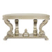 Acme Furniture Sorina Sofa Table in Antique Gold Finish LV01216