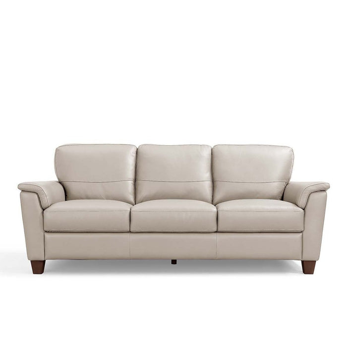 Acme Furniture Pacific Palisades Sofa in Beige Leather LV01299