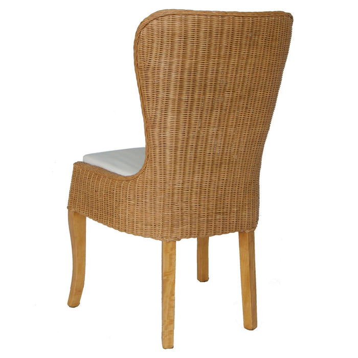 New Pacific Direct Sophie Rattan Dining Chair, Set of 2 2400014