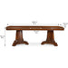 A.R.T. Furniture Old World Double Pedestal Dining Table In Brown 143221-2606