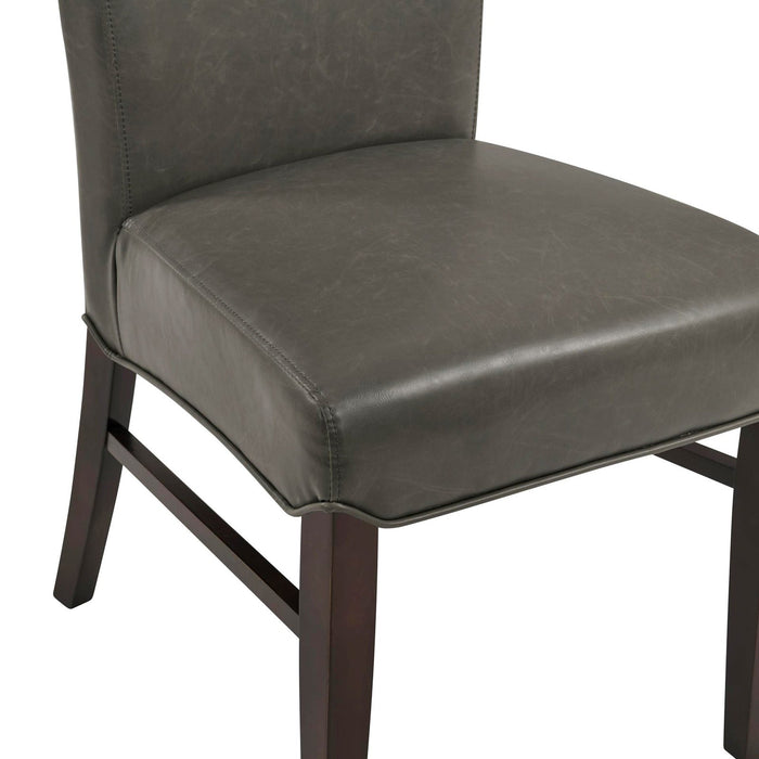 New Pacific Direct Milton Bonded Leather Chair, Set of 2 268239B-V04