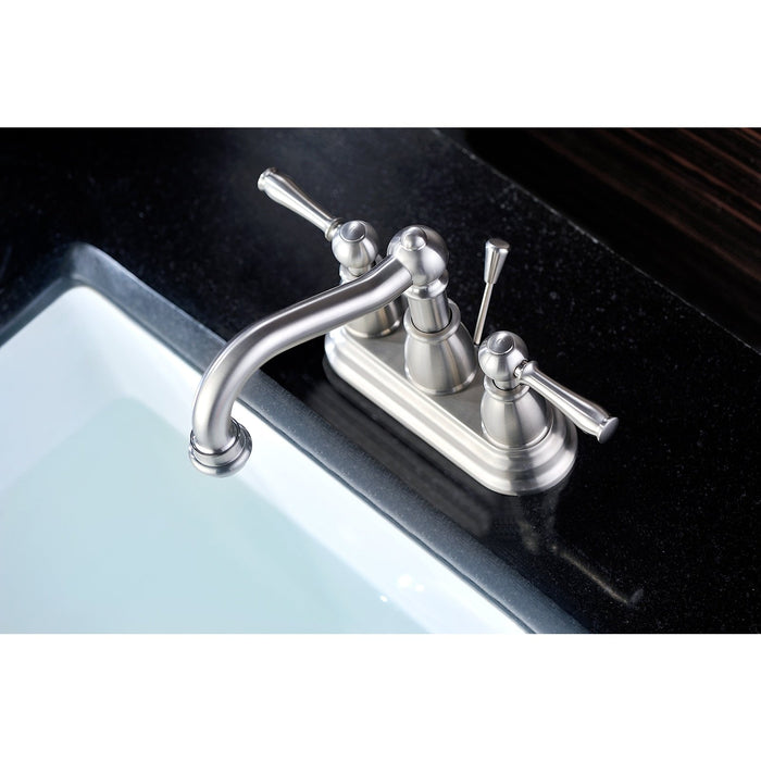 ANZZI Edge Series 4" Centerset Mid-Arc Bathroom Sink Faucet