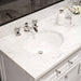 Water Creation Derby 60 Inch Pure White Double Sink Bathroom Vanity From The Derby Collection DE60CW01PW-000000000