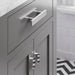 Water Creation Madison 24 Inch Cashmere Grey Single Sink Bathroom Vanity With Faucet From The Madison Collection MS24CW01CG-000BX0901