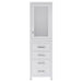 Water Creation Madison Madison Collection Linen Cabinet In White MADISON-LC-W
