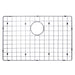 Water Creation 30 Inch X 22 Inch Zero Radius Single Bowl Stainless Steel Hand Made Apron Front Kitchen Sink With Drain, Strainer, And Bottom Grid SSSG-AS-3022A-16