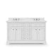 Water Creation Derby 60 Inch Pure White Double Sink Bathroom Vanity From The Derby Collection DE60CW01PW-000000000