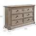 A.R.T. Furniture Arch Salvage Grayson Dresser In Brown 233130-2802
