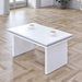 Casa Mare NEWSTAR 71″ Modern Home & Office Furniture Desk White & Metallic Gray
