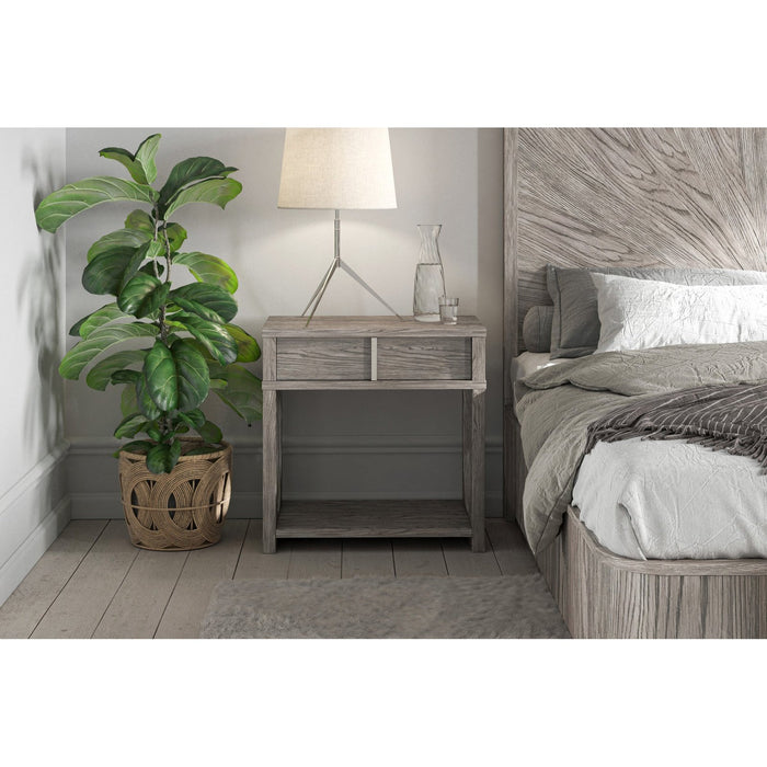 A.R.T. Furniture Vault Small Nightstand In Gray 285141-2354