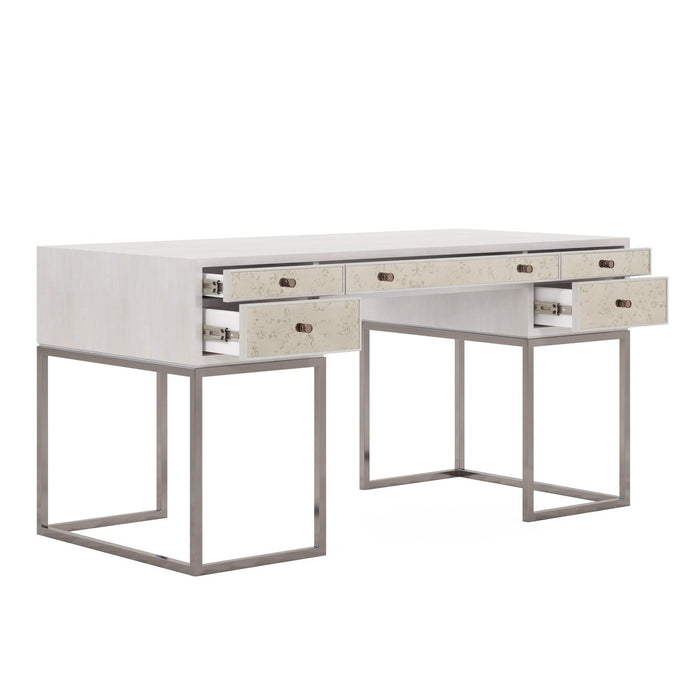 A.R.T. Furniture Mezzanine Writing Desk In Light Gray 325421-2249