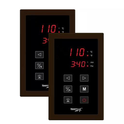 Dual Touch Panel Control System in Oil Rubbed Bronze DTPOB
