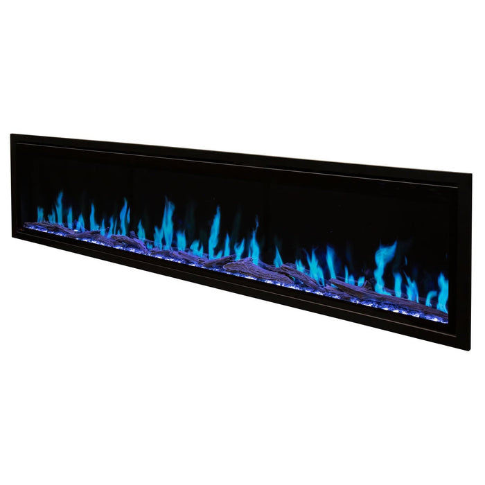 Modern Flames Orion Slim 60" Heliovision Virtual Recessed / Wall Mount Electric Fireplace