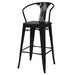 New Pacific Direct Metropolis Metal Counter Stool, Set of 4 938526-B