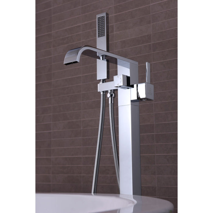 ANZZI Angel Series 2-Handle Clawfoot Tub Faucet with Euro-Grip Handheld Sprayer