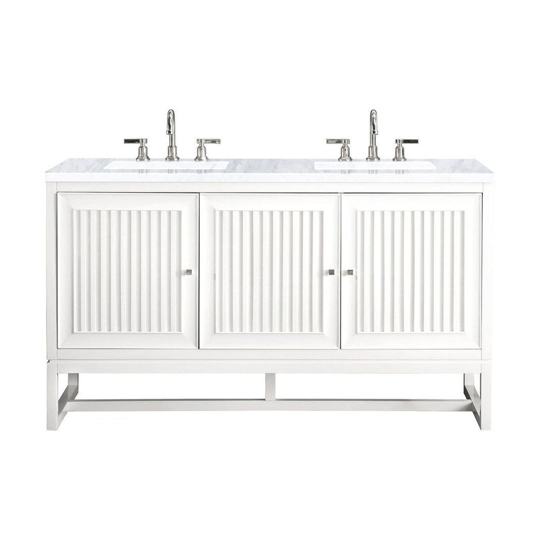 James Martin Vanities Athens 60" Double Vanity — Archic Furniture