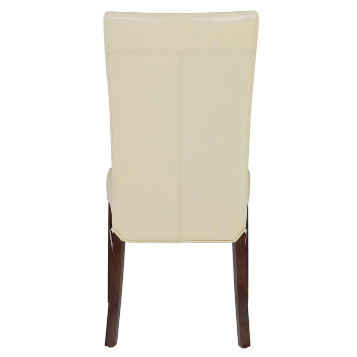 New Pacific Direct Milton Bonded Leather Dining Chair, Set of 2 268239B-693