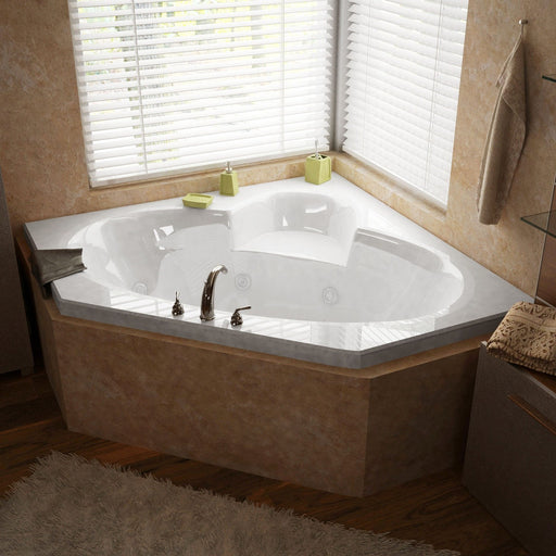 Atlantis Whirlpools Atlantis Whirlpools Sublime 60 x 60 Corner Whirlpool Jetted Bathtub 6060SWL