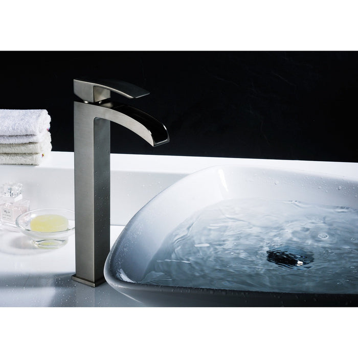 ANZZI Key Series 9" Single Hole Bathroom Sink Faucet