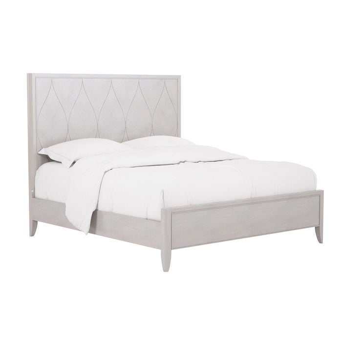 A.R.T. Furniture Mezzanine King Panel Bed In Light Gray 325136-2249