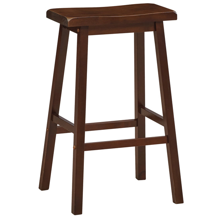 RAM Game Room Backless Saddle Bar Stool