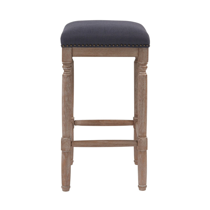 New Pacific Direct Ernie Fabric Counter Stool, Set of 2 3900052-393