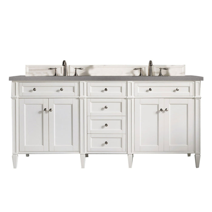 James Martin Vanities Brittany 72" Double Vanity