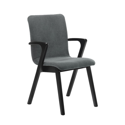 Bellini Modern Living Cara Arm Chair Dark Grey Cara DGY