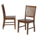 Sunset Trading Simply Brook 5 Piece 60" Rectangular Table Dining Set | 4 Chairs | Amish Brown | Seats 7 DLU-BR3660-C60-AM5PC