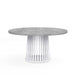 A.R.T. Furniture Post Round Dining Table Base In White 288226-2655BS