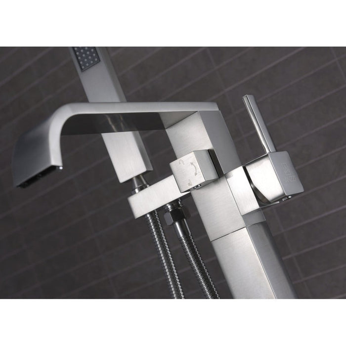 ANZZI Angel Series 2-Handle Clawfoot Tub Faucet with Euro-Grip Handheld Sprayer