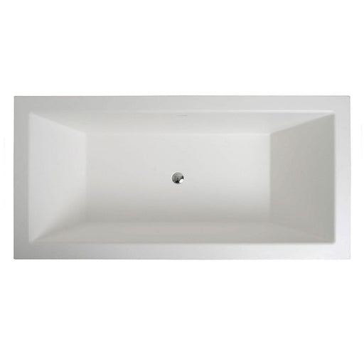 Clarke Products Sparta 66" x 32" Drop in Soaking Solid Surface Bathtub  CAT6632DIC-01