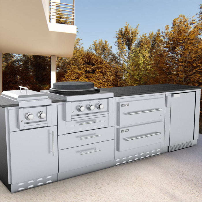 Sunstone 34" Double Warming Drawer Cabinet SAC34DWC