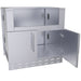 Sunstone 34" Gas/Charcoal Grill Base Cabinet