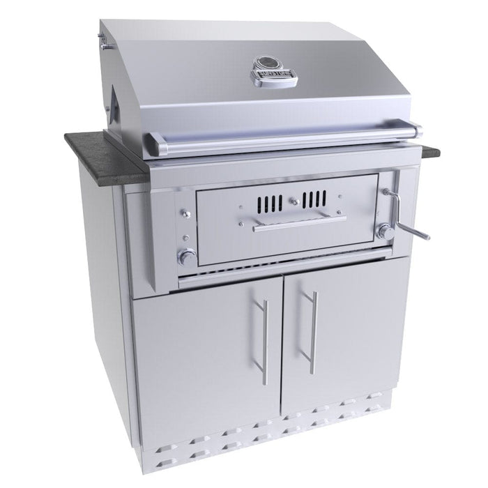 Sunstone 34" Gas/Charcoal Grill Base Cabinet