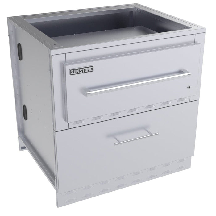 Sunstone 34" Single Warming Drawer Cabinet SAC34SWC