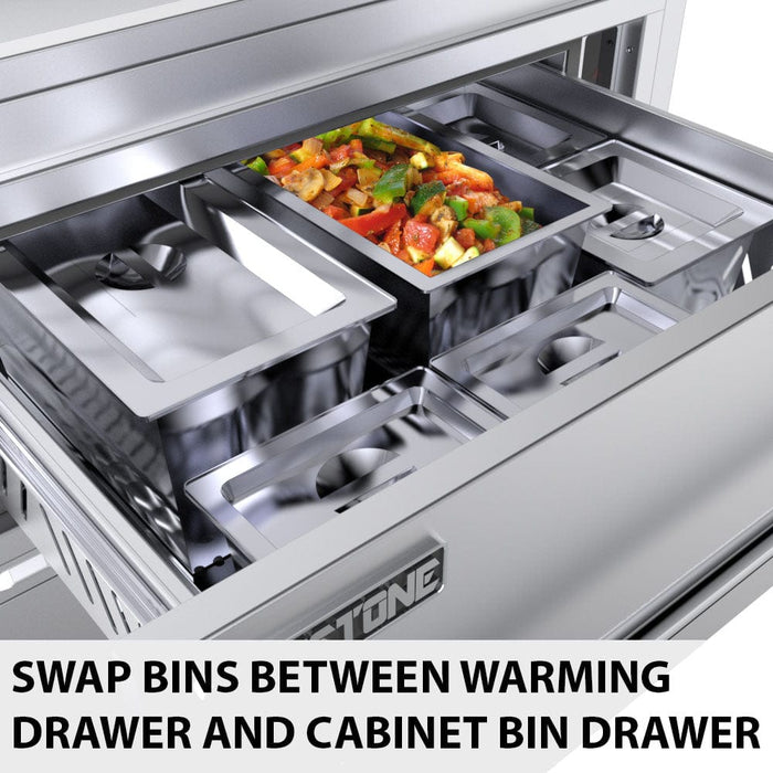 Sunstone 34" Single Warming Drawer Cabinet SAC34SWC