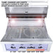 Sunstone Ruby 36" Pro-Sear 4 Burner Gas Grill